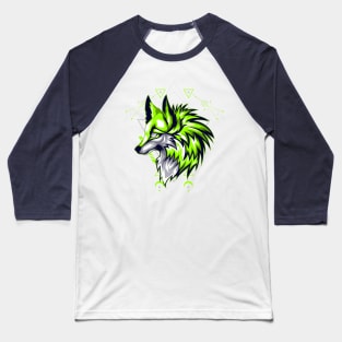 wolf head Baseball T-Shirt